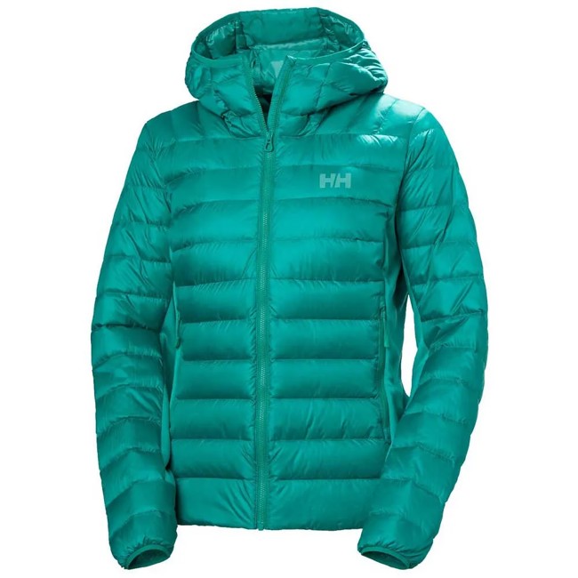 Chaqueta Helly Hansen W Verglas Down Hybrid Hood 2.0 Green