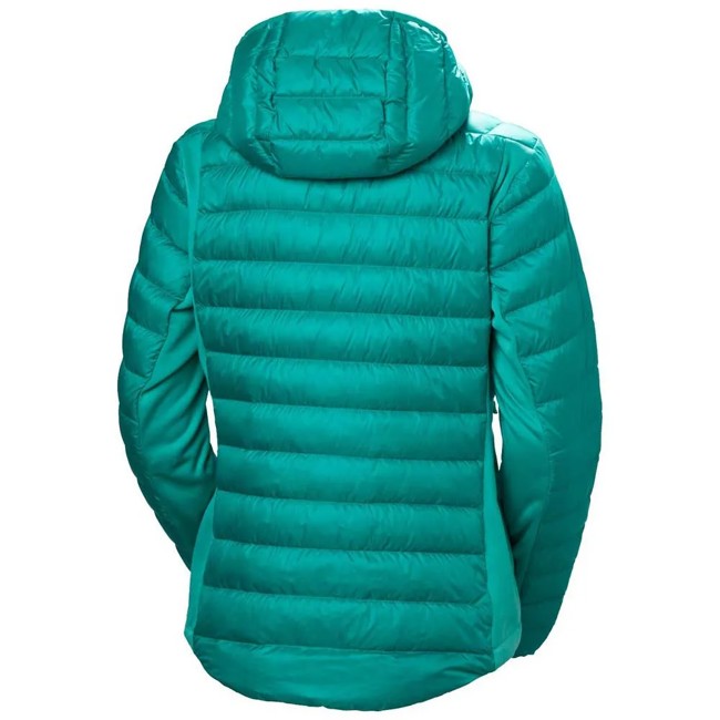 Chaqueta Helly Hansen W Verglas Down Hybrid Hood 2.0 Green