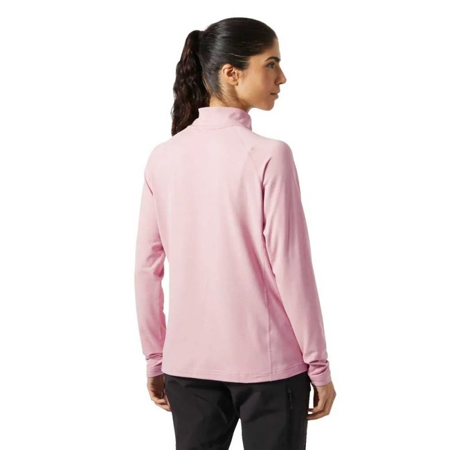 Helly Hansen Polar Fleece W Tyri Knit 1/2 Zip Pink Salt Melange
