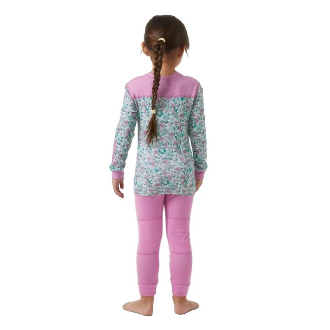 Opakowanie Helly Hansen K Graphic Lifa Merino Set Meta Pink Aop