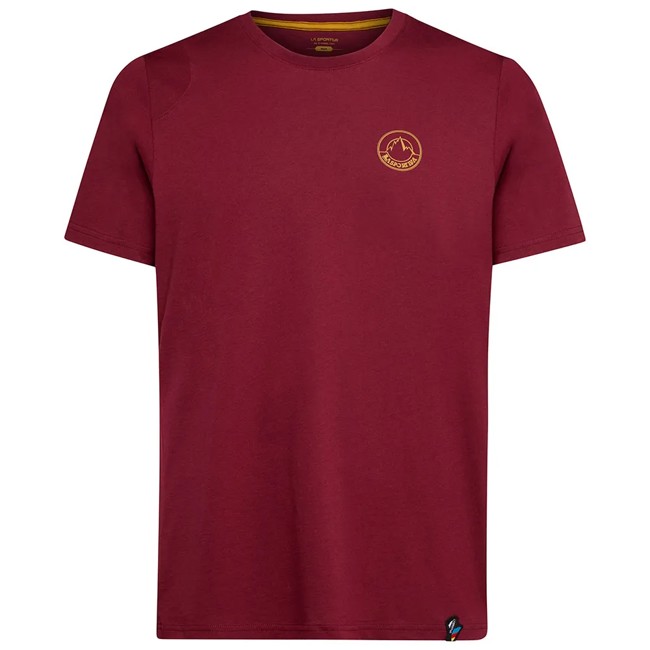 Marškinėliai la sportiva CIRCLE LOGO T-SHIRT M Redwood