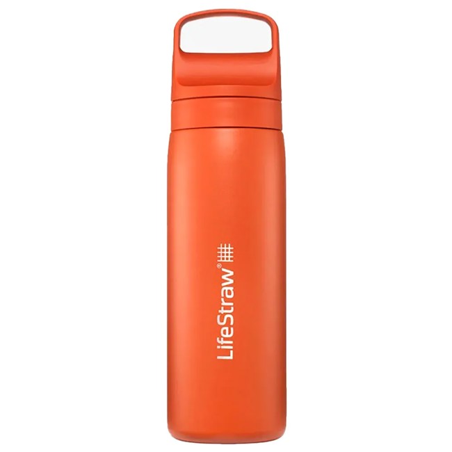 Garrafa lifestraw Go 530ml Kyoto Orange