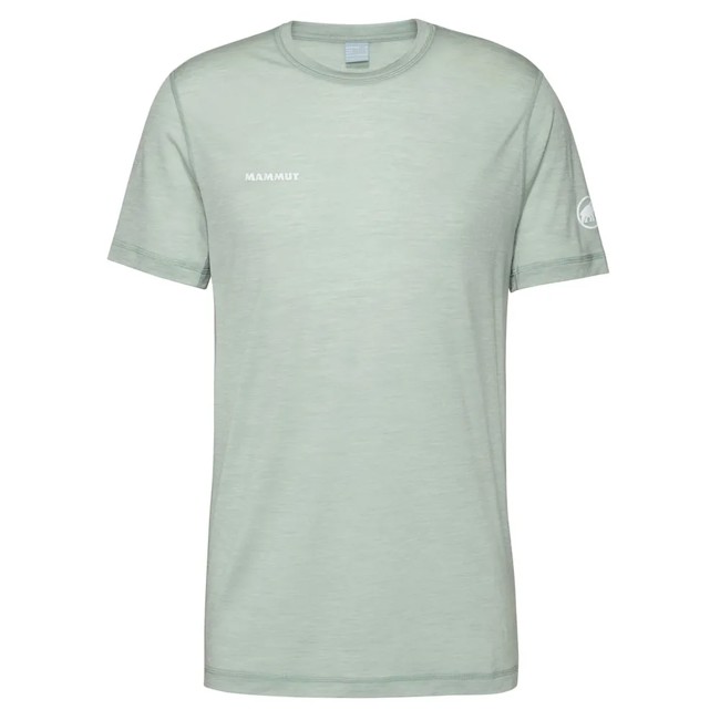 T-paita mammut TREE WOOL FL M Silver Sage Melange