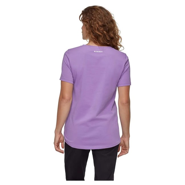 Maglietta mammut CORE W LOGO Lavandin