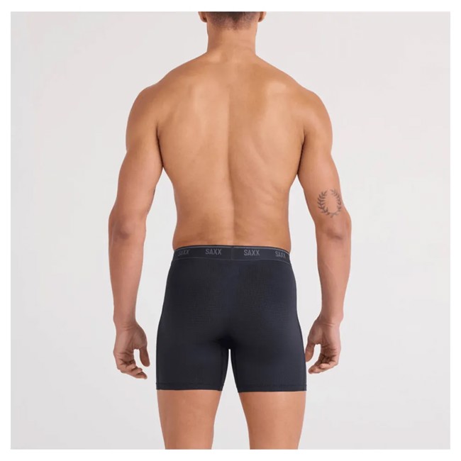 Boxer Saxx Quick-dry Mesh Boxer Brief Fly Bla