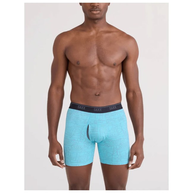 Saxx Boxer Quick-dry Mesh Boxer Brief Fly Til