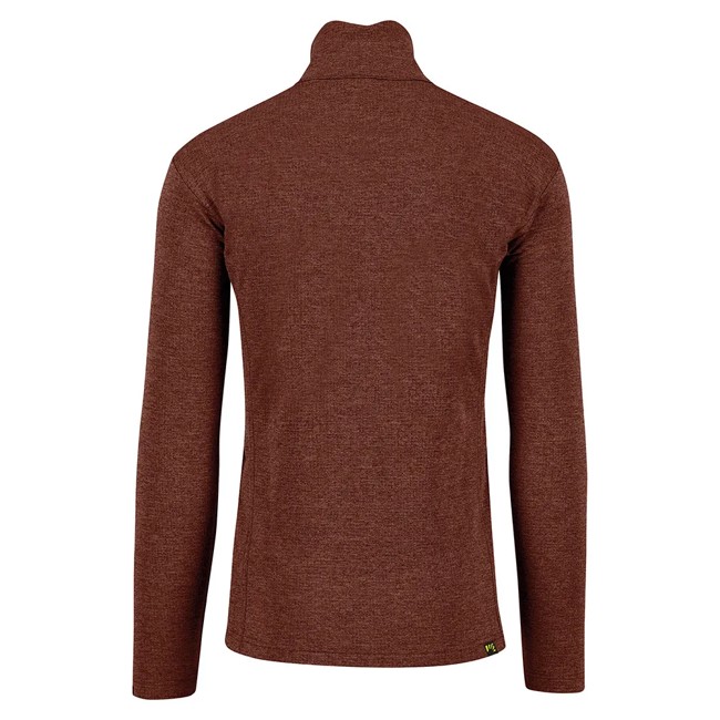 Fleece Karpos Pizzocco Half Zip Mahogany