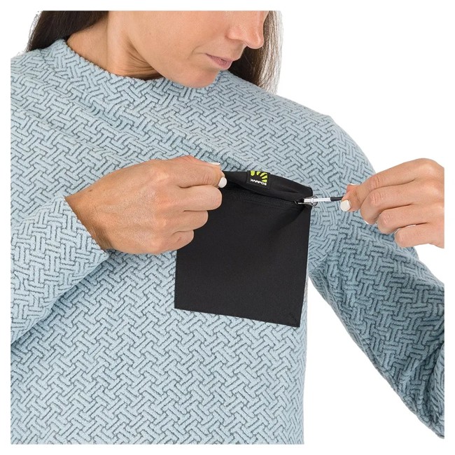 Karpos Polar Fleece Mesdi' W Crewneck Forget/black