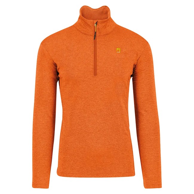 Fleece Karpos Pizzocco Half Zip Vibr.orange