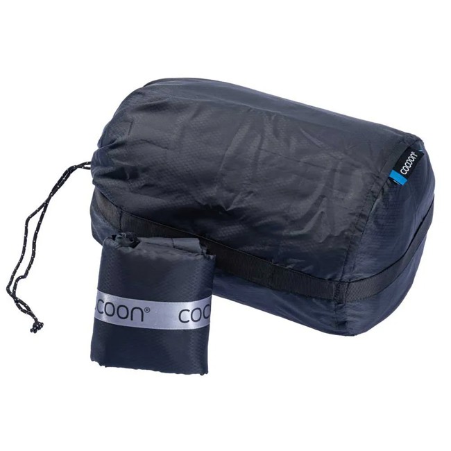 Vankúš cocoon STUFF SACK Phantom Black/Blue L