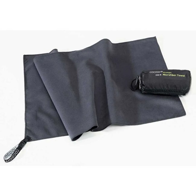 Rankšluostis cocoon MICROFIBER TOWEL ULTRALGT Manatee Grey S