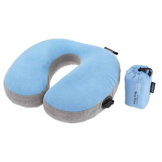 Vankúš cocoon AIR CORE PILLOW ULTRALGT ERGO U Blu/Gry