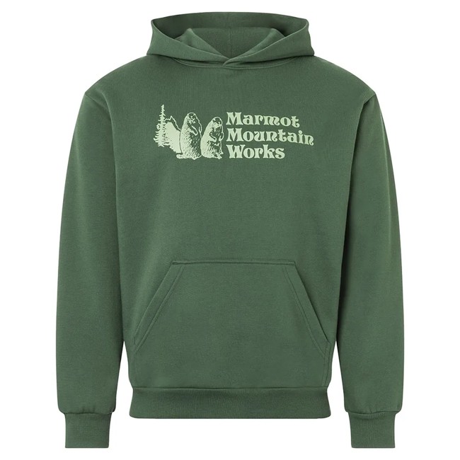 Sweatshirt marmot MMW HOODY Juniper Green