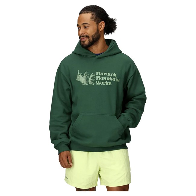 Sweatshirt marmot MMW HOODY Juniper Green
