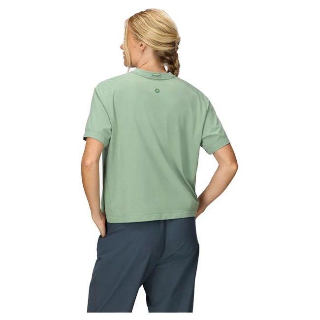 Tričko marmot AIREXCHANGE SOLARSHIELD CREW SS Agate