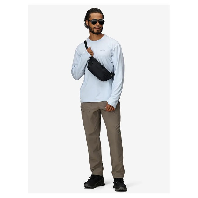 Tričko marmot AIREXCHANGE SOLARSHIELD CREW LS