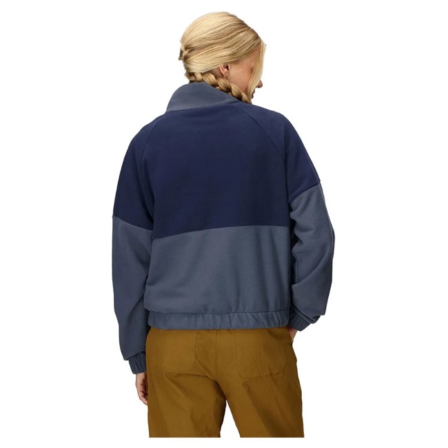 Fleece marmot RETRO ROCKLIN 1/2 ZIP Thunderhead/Arct