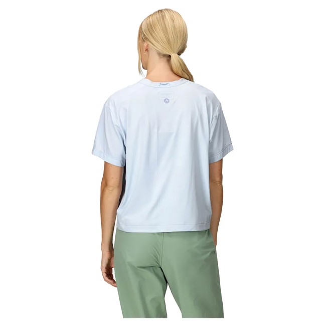 Tričko marmot AIREXCHANGE SOLARSHIELD CREW SS Vapor