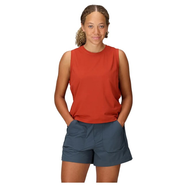 marmot T-shirt AIREXCHANGE SOLARSH HI NECK TANK Sumac