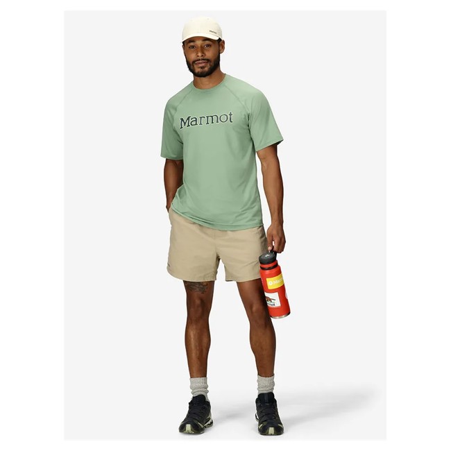 Camiseta marmot WINDRIDGE GRAPHIC SS Agate Green