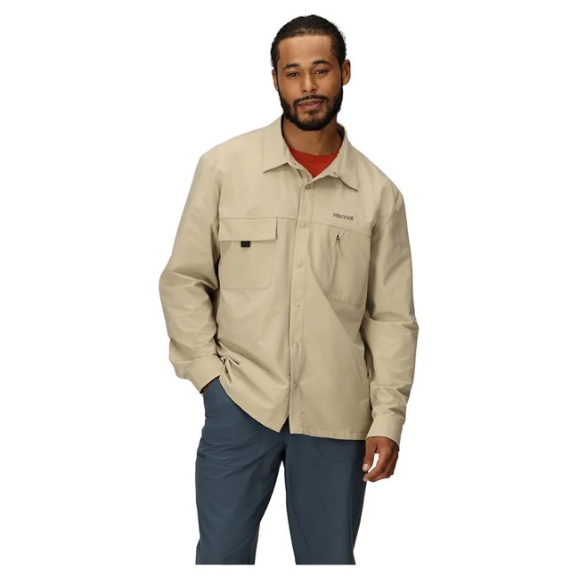 Hemd marmot AIREXCHANGE SOLARSHIELD OVERSHIRT Chinch