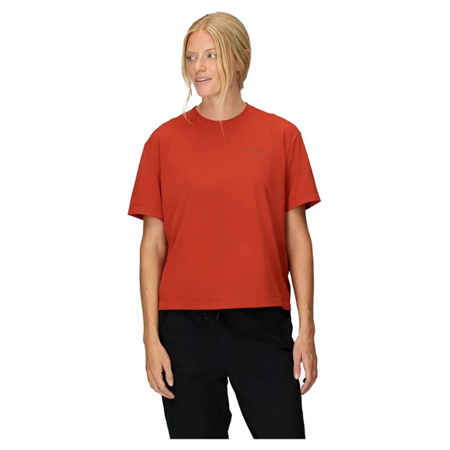 Tričko marmot AIREXCHANGE SOLARSHIELD CREW SS Sumac