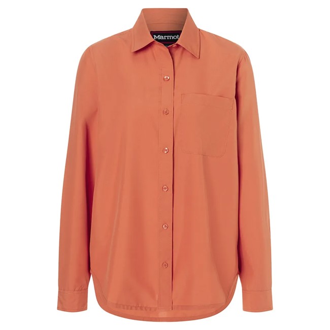 Maglietta marmot AIREXCHANGE SOLARSHIELD LS SHIRT Pomel