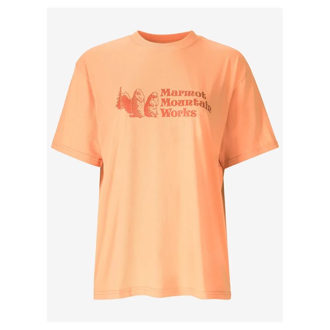 Tričko marmot MMW TEE SS Fresh Apricot