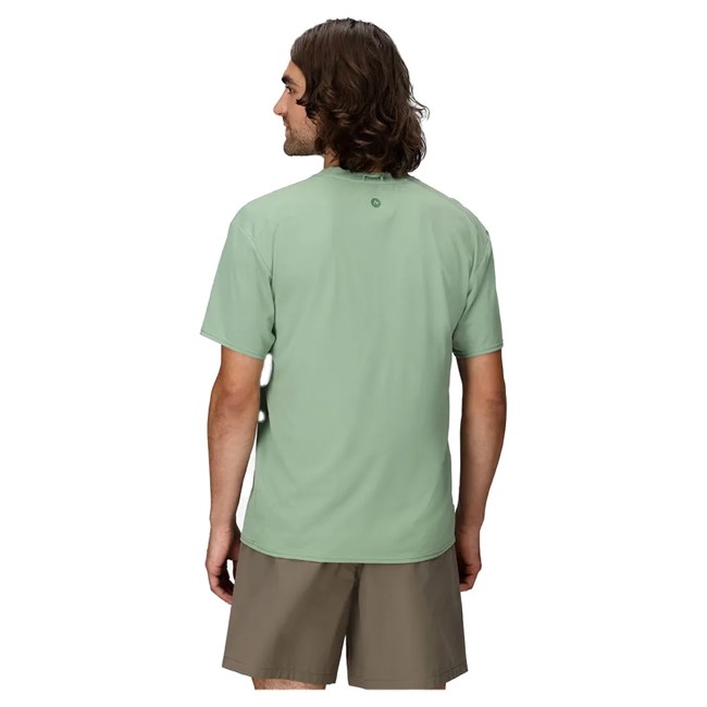 T-paita marmot AIREXCHANGE SOLARSHIELD CREW SS Agate Gr