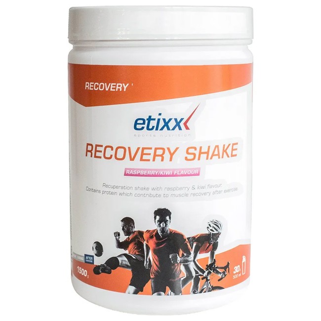 Iontový nápoj etixx RECOVERY SHAKE 1500G RASPBERRYKIWI