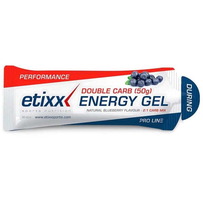 Energetický gél etixx LINE ENERGY GEL 12 uds BLUEBERRY