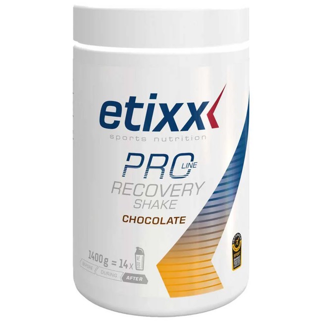 Bebida isotónica etixx LINE RECOVERY SHAKE 1400G CHOCOLATE