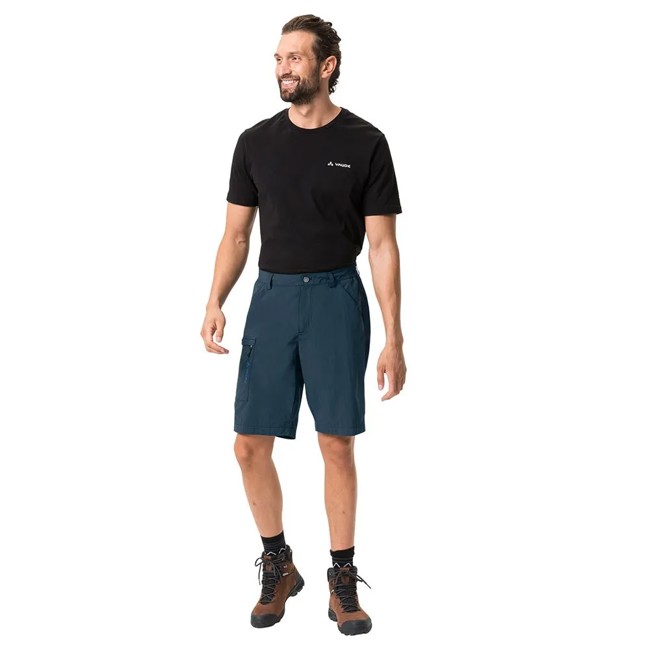 Calças Vaude Farley Bermuda V Dark Sea Uni