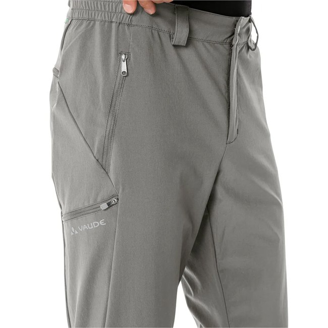 Housut vaude FARLEY STRETCH PANTS III Stone Grey