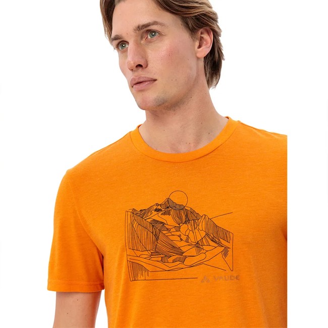 Camiseta Vaude Tekoa T-shirt Iii Kurkuma Uni