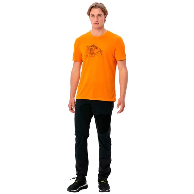 Camiseta Vaude Tekoa T-shirt Iii Kurkuma Uni