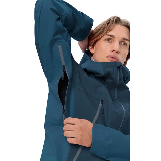 Chaqueta vaude CROZ ALPINE 3L JKT Baltic Sea