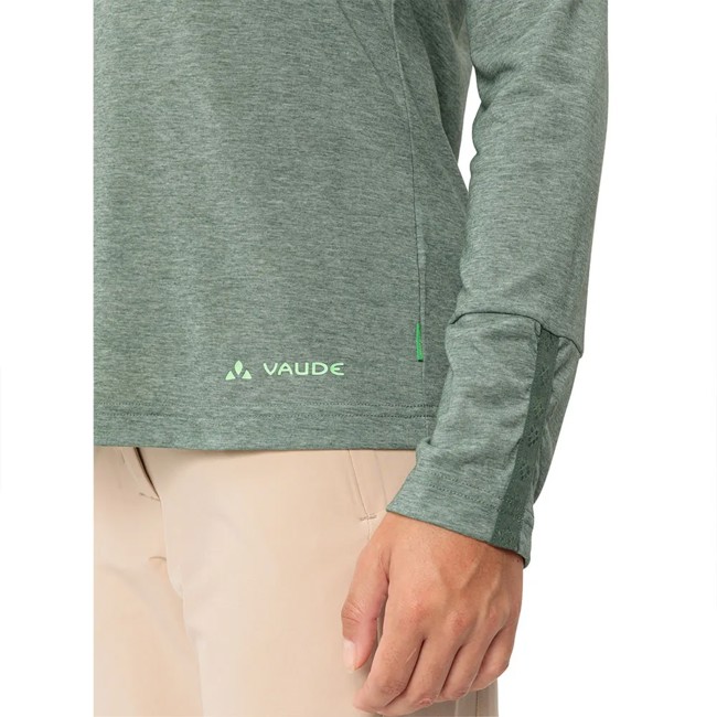 Camiseta vaude SKOMER LS T-SHIRT III Agave