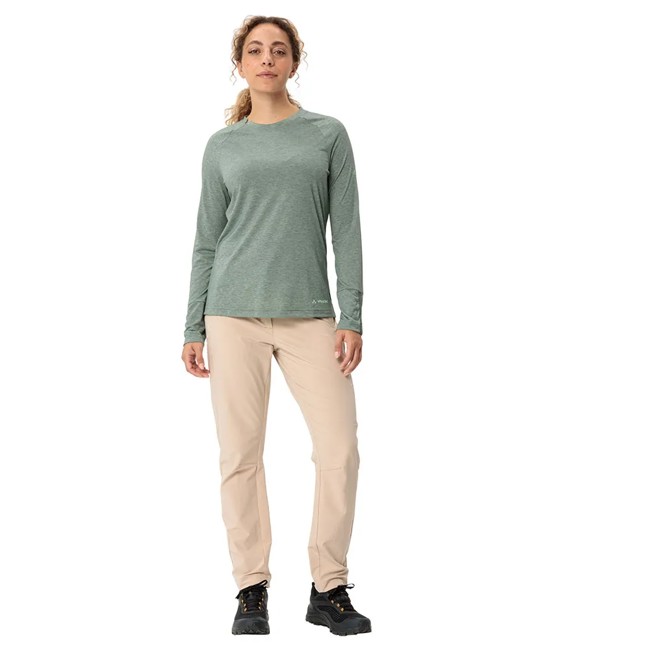Camiseta vaude SKOMER LS T-SHIRT III Agave