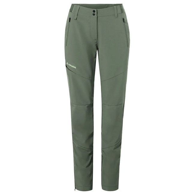 Hlače vaude ELOPE PANTS Agave