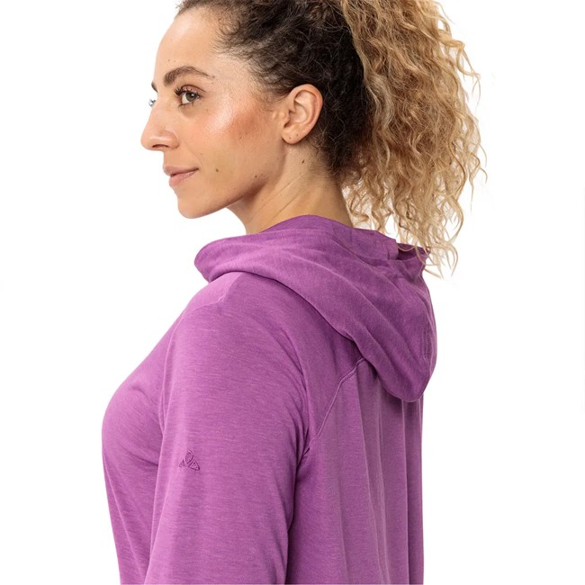 Sweatshirt vaude MINEO LS HOODY Magenta