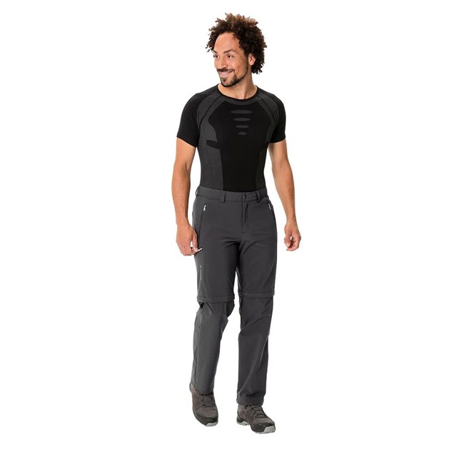 Pantalon vaude FARLEY STRETCH ZO PANTS II Black