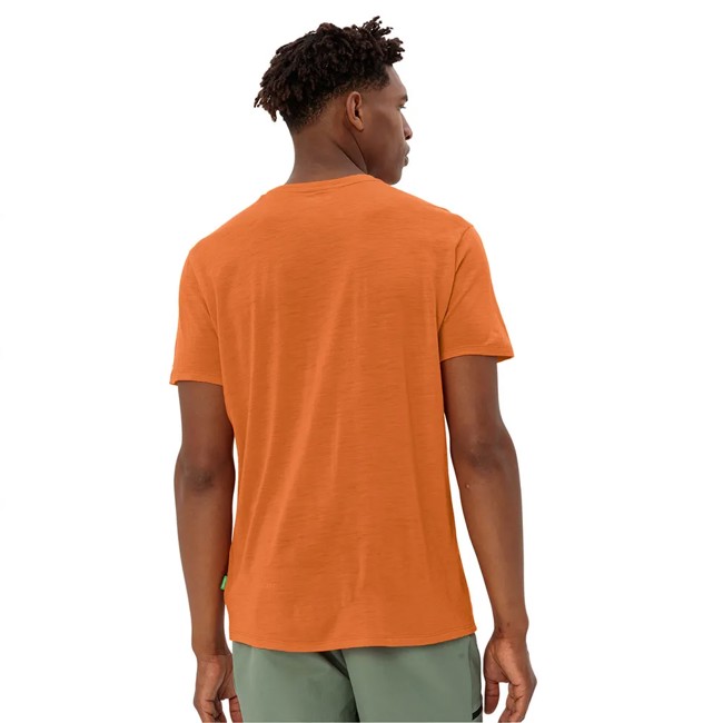 Camiseta Vaude Tekoa Wool T-shirt Kumquat