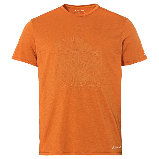 Camiseta Vaude Tekoa Wool T-shirt Kumquat