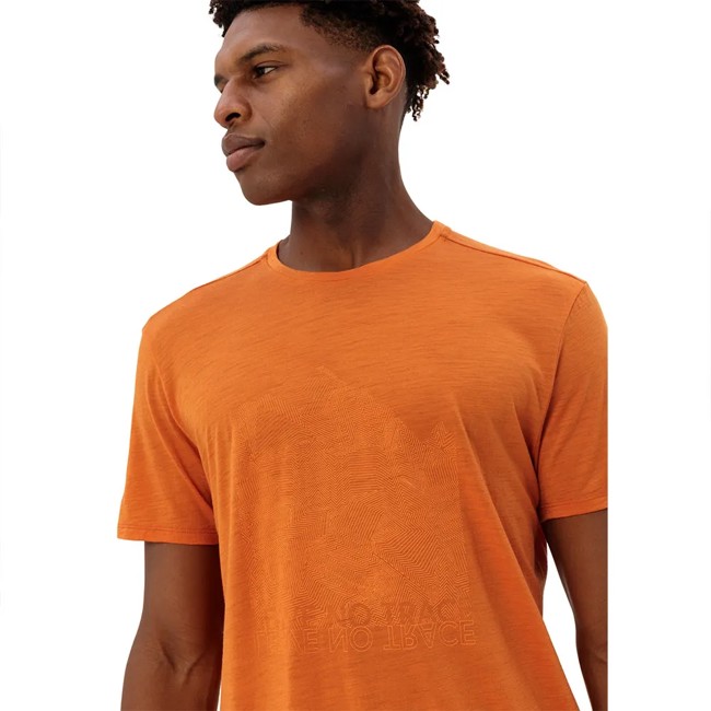 Camiseta Vaude Tekoa Wool T-shirt Kumquat
