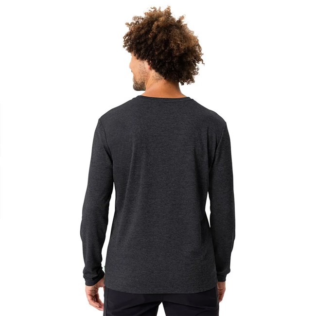 Camiseta Vaude Essential Ls T-shirt Black