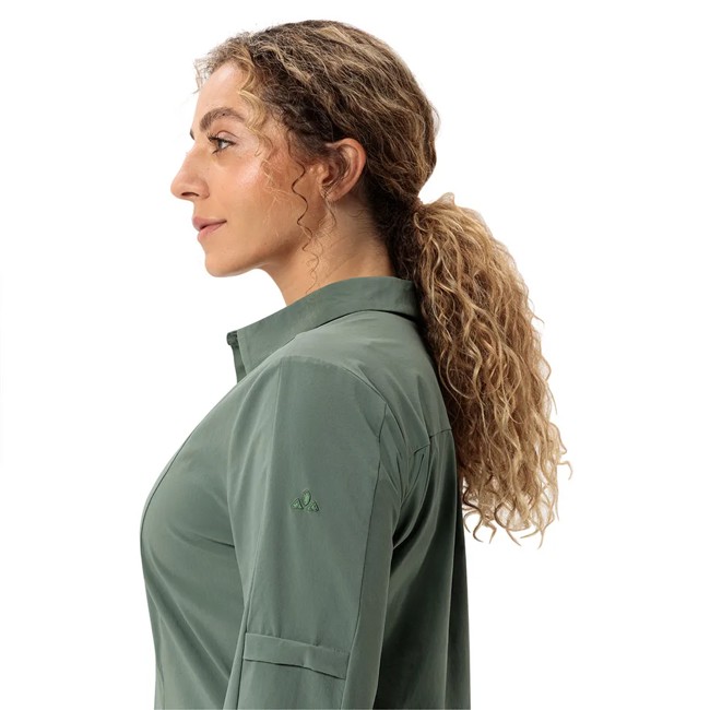 Majica S Kratkimi Rokavi Vaude Farley Stretch Shirt Agave