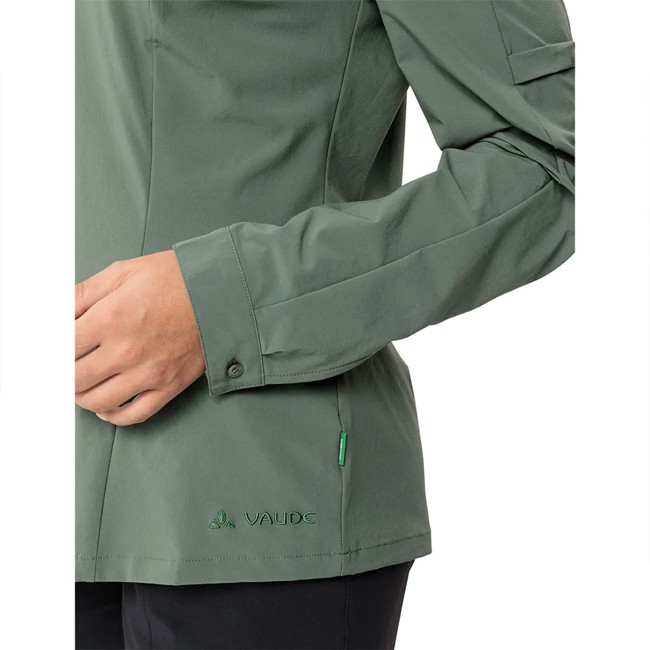 Majica S Kratkimi Rokavi Vaude Farley Stretch Shirt Agave