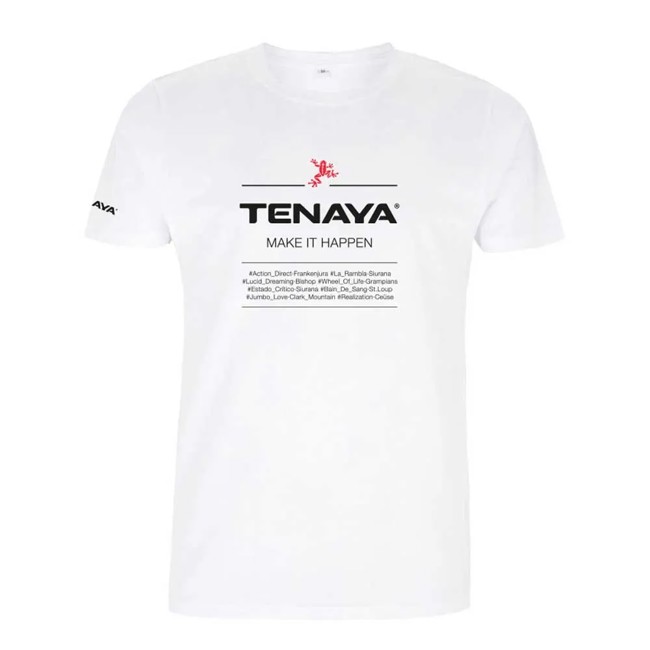 Camiseta tenaya ROUTES White