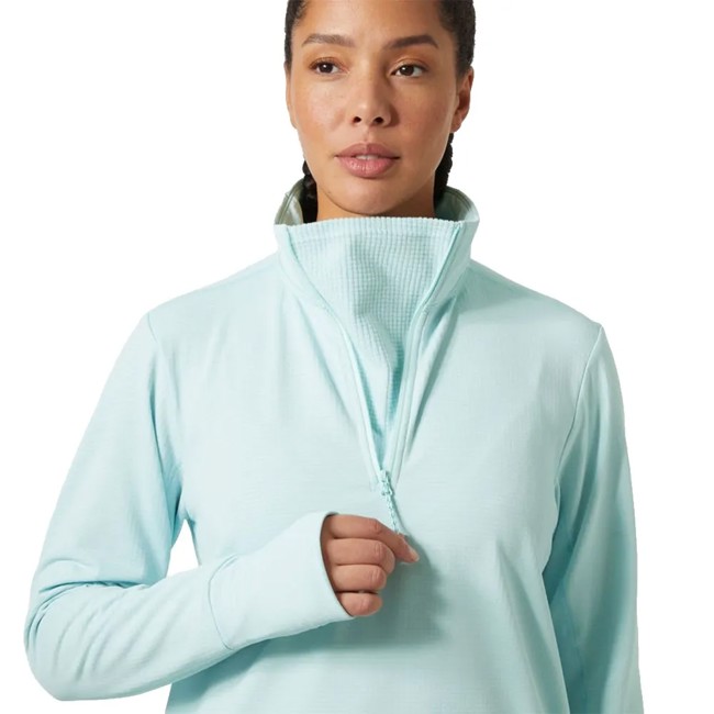 Fleece Helly Hansen W Versalite Cinched Fleece Barely Blue